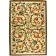 preview thumbnail 29 of 46, SAFAVIEH Handmade Chelsea Hali French Country Floral Scroll Wool Rug
