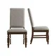 Flatiron Nailhead Upholstered Dining Chairs (Set of 2) by iNSPIRE Q Classic - Thumbnail 13