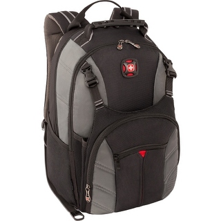 Wenger 28016050 Wenger SHERPA Carrying Case (Backpack) for 16 Notebook - Gray - Foam - Shoulder Strap, Trolley Strap,
