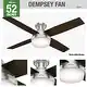 Hunter 52" Dempsey Low Profile Ceiling Fan with LED Light Kit and Handheld Remote - Thumbnail 17
