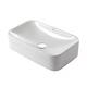 Kraus Elavo 19 inch Rectangle Porcelain Ceramic Vessel Bathroom Sink - Thumbnail 5