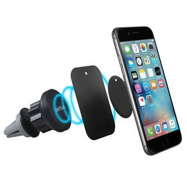 Skiva Magnetic Car Mount Air Vent Portable Cradle Holder for iPhone 7 6 6s Plus SE, Samsung Galaxy S7 S6 Edge S5 S4 Note5 Note4