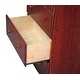 Solid Wood 4-Super Jumbo Drawer Chest with Lock by Palace Imports - Thumbnail 16
