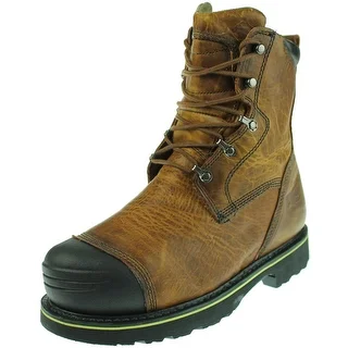 Timberland Mens Warrick 10" Smelter Work Boots Leather Non-Marking