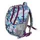 J World Cornelia Secret Garden Floral Multicolor Polyester Adjustable-strap Lined Campus Backpack - Thumbnail 4
