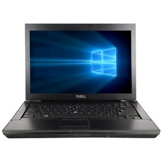 Refurbished Dell Latitude E6410 14.1" Laptop Intel Core i7 620M 2.6G 4G DDR3 320G DVDRW Win 7 Pro 64 1 Year Warranty - Silver