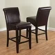 Thumbnail 2, Milan Faux Leather Counter Stools (Set of 2). Changes active main hero.