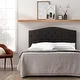 Brookside Liza Upholstered Curved and Scoop-Edge Headboards - Thumbnail 4