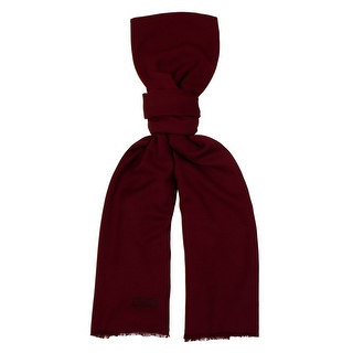 Moschino MOPSM0001/28 Burgundy Solid Scarf