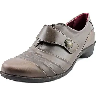 Spring Step Sintra Women Round Toe Leather Brown Loafer
