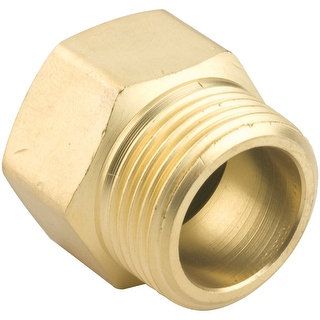 Gilmour 7MP7FH Brass Male Hose Connector, 3/4" x 3/4"