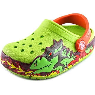 Crocs Fire Dragon Round Toe Synthetic Clogs