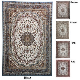 7x7 Feet Round 8x10 5.3x7.2 Blue Brown Cream Pink Red Area Rug Carpet