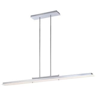 Kovacs P1902-077-L 1 Light 1 Tier LED Linear Chandelier from the Twist and Shout Collection