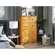 Solid Wood 4-Super Jumbo Drawer Chest with Lock by Palace Imports - Thumbnail 4