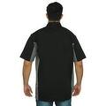 Men's Basic Mechanic Work Shirt Button-Down 2 Front Pockets Casual Top 2 Tone M-XL,2XL-5XL - Thumbnail 4