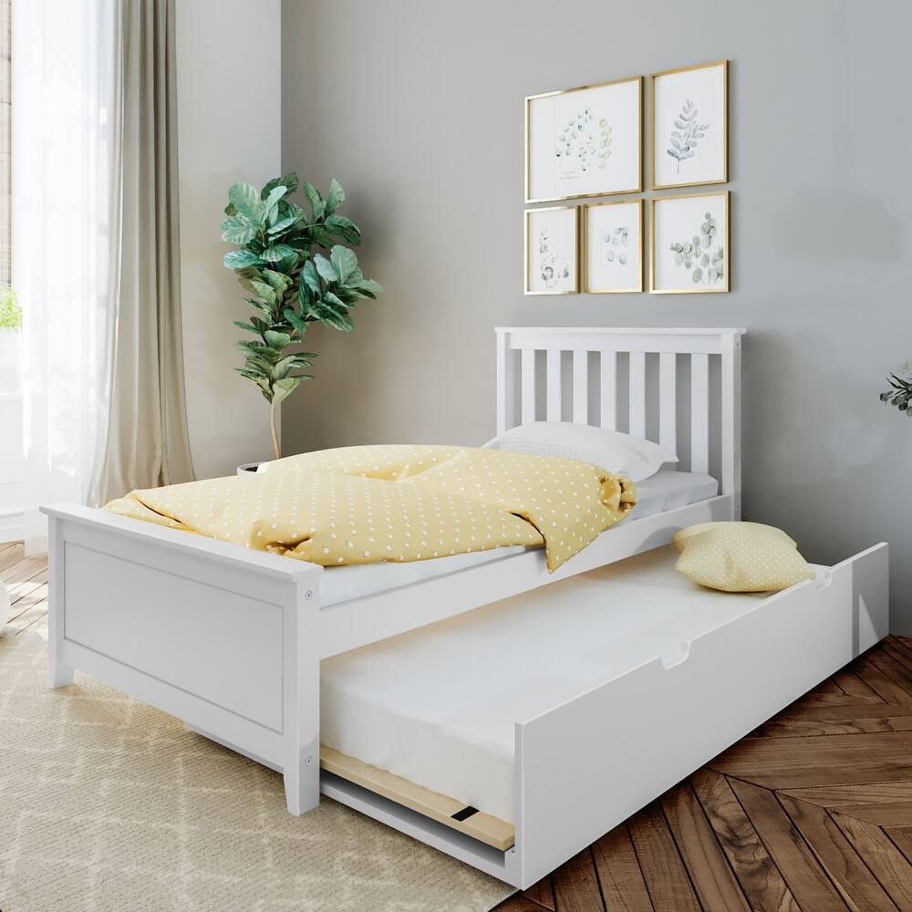 Max and Lily Twin Size Bed with Trundle