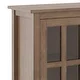WYNDENHALL Norfolk SOLID WOOD 32 inch Wide Rustic Low Storage Cabinet - 32"w x 14"d x 31" h - Thumbnail 22