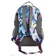 J World Cornelia Secret Garden Floral Multicolor Polyester Adjustable-strap Lined Campus Backpack - Thumbnail 2