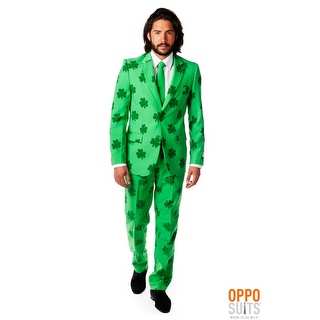 Mens OppoSuits Green St. Patrick's Day Suit