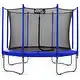 Machrus Upper Bounce 10 FT Round Outdoor Trampoline Set with Safety Net Enclosure System - Thumbnail 0