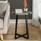preview thumbnail 21 of 33, Middlebrook Barnett Round Metal Wrap Side Table