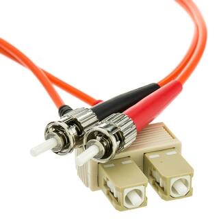 Offex Fiber Optic Cable, SC / ST, Multimode, Duplex, 62.5/125, 5 meter (16.5 foot)