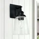 Thumbnail 5, Urban 1-light Wall Sconce w/ Clear Glass. Changes active main hero.