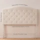 Brookside Liza Upholstered Curved and Scoop-Edge Headboards - Thumbnail 31