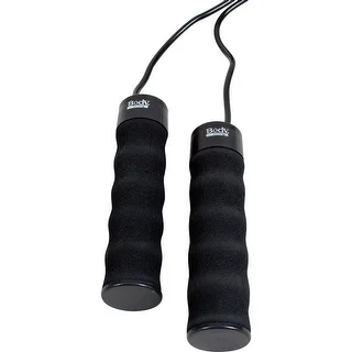 Body Sport Weighted Jump Rope, Adjustable