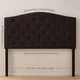 Brookside Liza Upholstered Curved and Scoop-Edge Headboards - Thumbnail 35
