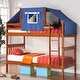 Donco Kids Kids Mission Twin Tent Bunk Bed - Thumbnail 3