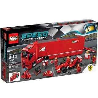 LEGO Speed Champions F14 T & Scuderia Ferrari Truck 884-Piece Building Set