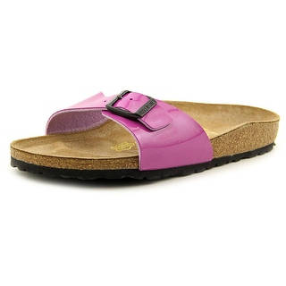 Birkenstock Madrid Women N/S Open Toe Synthetic Purple Slides Sandal