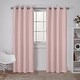 Thumbnail 8, Porch & Den Boosalis Sateen Twill Weave Insulated Blackout Window Curtain Panel Pair. Changes active main hero.
