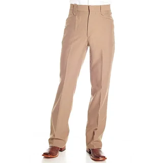 Circle S Western Pants Mens Polyester Back Flap Pockets Dress CP4793