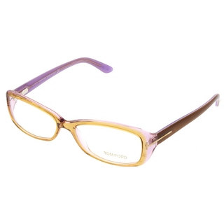 Tom Ford FT5213/V 050 Clear Yellow Rectangular Opticals