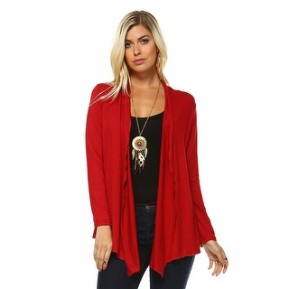 Isaac Liev Women's Lightweight Flyaway Cardigan