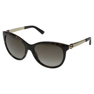 Gucci Sunglasses 3784/S Womens Cat Eye Dark Havana Gold Frame Brown Lens