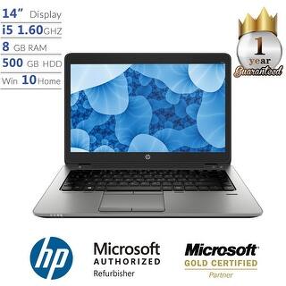 HP ProBook 840 G1, Intel Core i5, 8GB, 500GB HD, 14" Full HD, Win 10 Laptop - Silver
