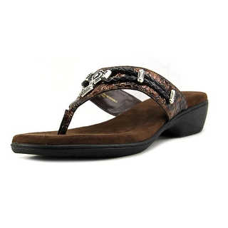 Rialto Kismet Women Open Toe Leather Thong Sandal