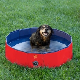 Frontpet Foldable Dog Pet Pool Bathing Tub