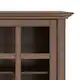 WYNDENHALL Normandy SOLID WOOD 62 inch Wide Transitional Wide Storage Cabinet - 62"w x 18"d x 34" h - Thumbnail 28