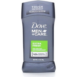 Dove Men + Care Antiperspirant Deodorant Stick, Extra Fresh 2.70 oz
