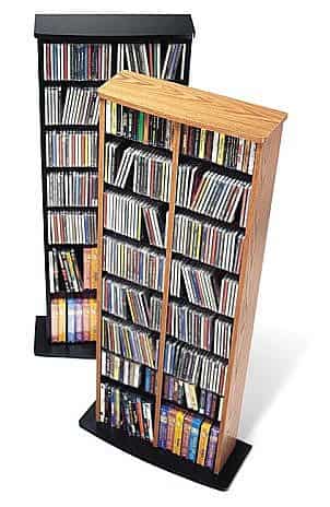 Media bookshelves