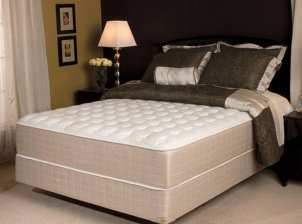 Bed with nice mattress