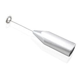 Silver milk frother