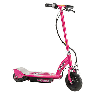 Razor pink e100 electric scooter