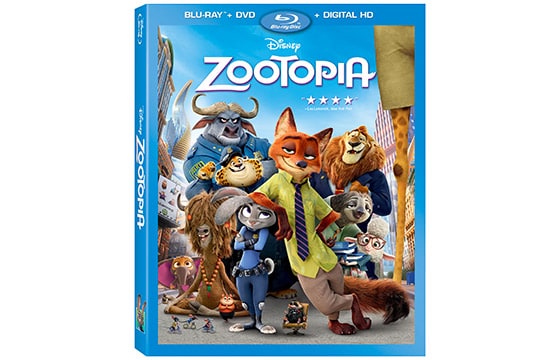 Blu-ray version of Zootpoia