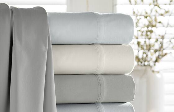 Merit Linens 6-piece bed sheet set in white